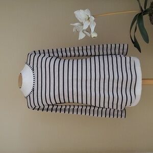 Studio M Long Sleeve Striped Top Size XS